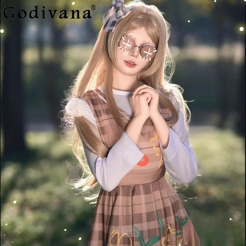 الشخصية الخامسة فتاة كوس الملابس مجموعة فستان المرأة الرعوية مهرجان فستان أنثى لعبة موضة أنيمي تأثيري فستان الدعاوى