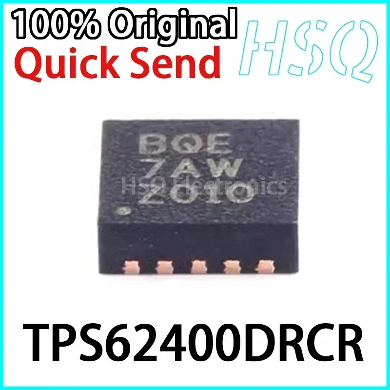 1 قطعة شاشة TPS62400DRCR الأصلية المطبوعة BQE التعبئة والتغليف SON10 التبديل منظم جديد في المخزون