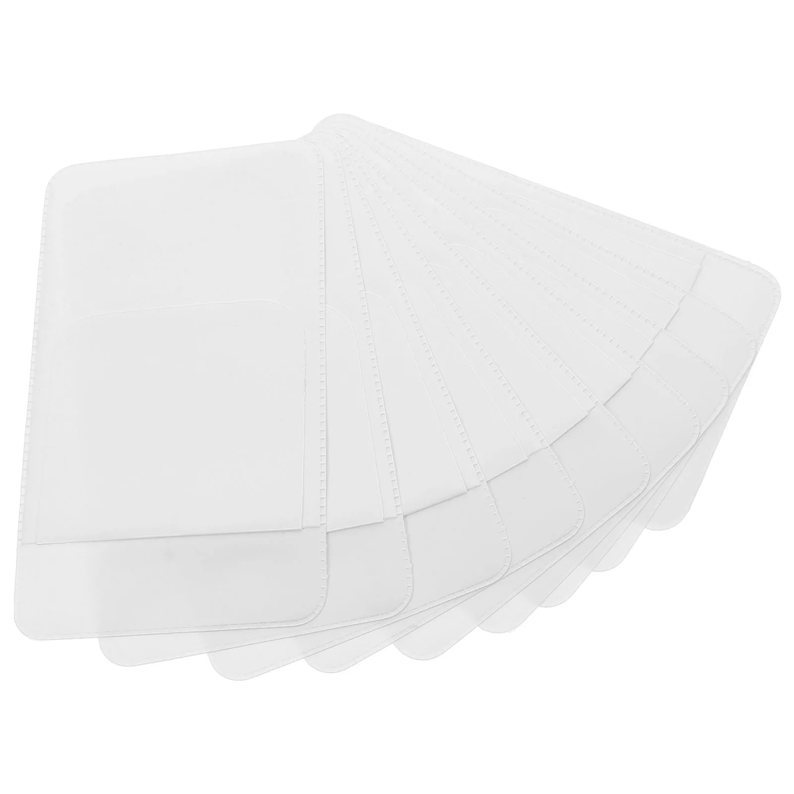 

10pcs PVC Bags Pocket Protectors Lab Soft Pocket Protectors Coats Pouch Shirt Organizers Storage