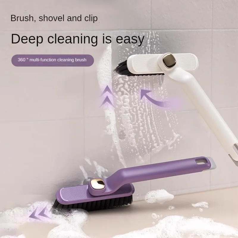 

Buy 1 for 1 Multifunctional rotating cleaning brush, three-in-one gap brush, bathroom tile without dead angle cleaning