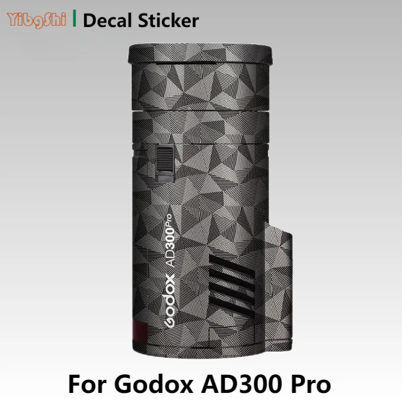 For Godox AD300 Pro Decal Skin Vinyl Wrap Film Outdoor Flash Body Protective Sticker Protector Coat AD300Pro