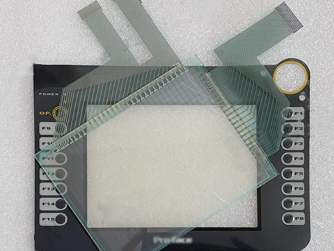 GP2401H-TC41-24V GP2401H-TC41-YS01 película protectora de vidrio táctil para panel táctil