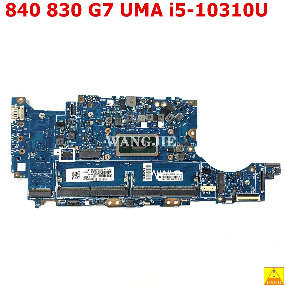 Para hp elitebook 840 830 g7 série moherboards uma i5-10310U placa-mãe M08559-601 M08559-001 100% totalmente testado