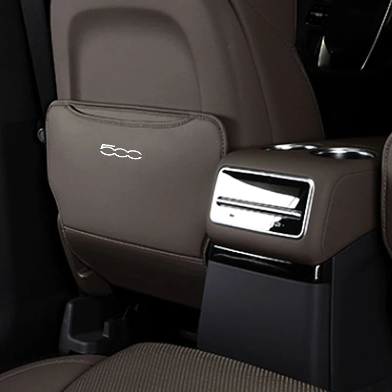 

Anti Kick Pad Car Interior Seat Back Protector Cover For FIAT 500 Grande Punto Tipo Stilo UNO Astra Bravo Panda Freemont Linea S