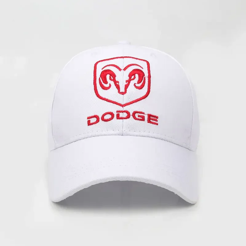 Casquette d'opérabilité pare-soleil pour hommes, tête de mouton Dodge, logo de voiture, casquette de course, printemps et été, littérature, nouveau chapeau