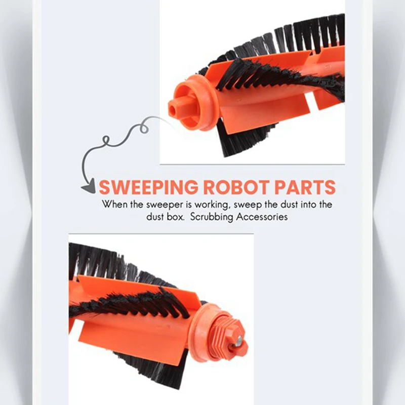 13ชิ้นสำหรับหุ่นยนต์ดูดฝุ่น Xiaomi Mi STYTJ02YM 2S 3C viomi V2 V3 SE Conga 3490 3690แปรงกรองหลักผ้าถูพื้น