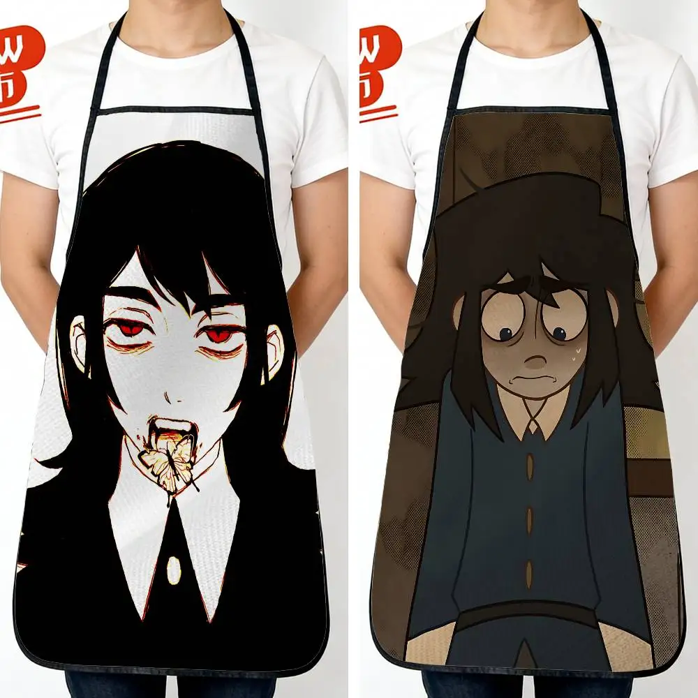

Animation film Haunted Hotel Best-Selling Unisex Long Waterproof Apron for Kitchen Cooking, Pottery, Painting, DIY Gifting