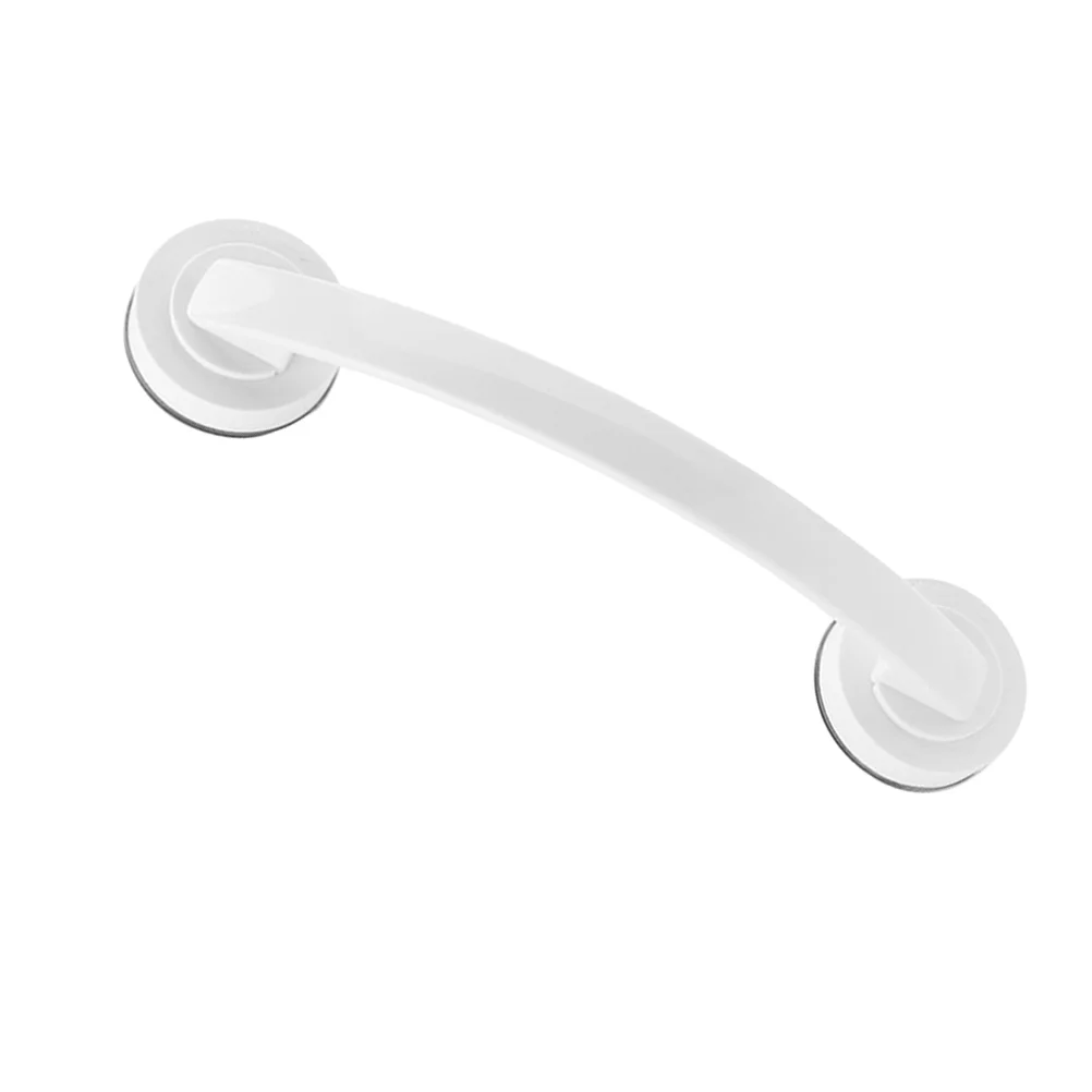 White Suction Shower Grab Bar Door Knob Bathroom Armrest Toilet Safety Elder Bars Handle
