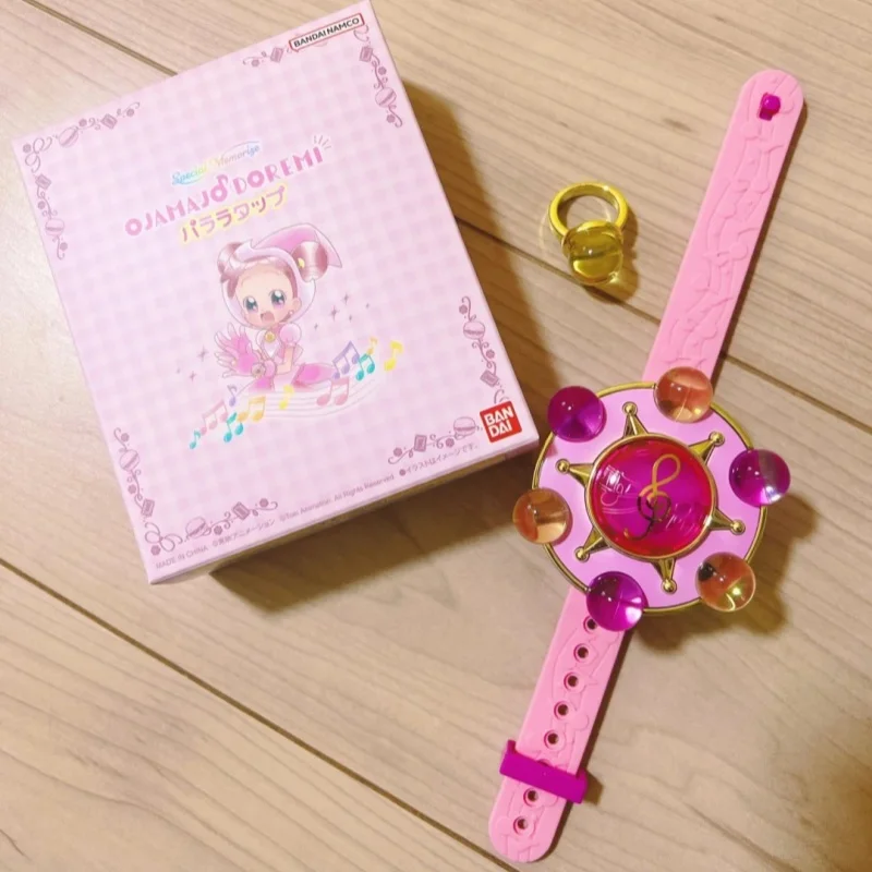 

Bandai Ojamajo Doremi Parara Tap Sound Light Transformation Bracelet Anime Cosplay Prop For Kids Anime Fans Collectible Toy