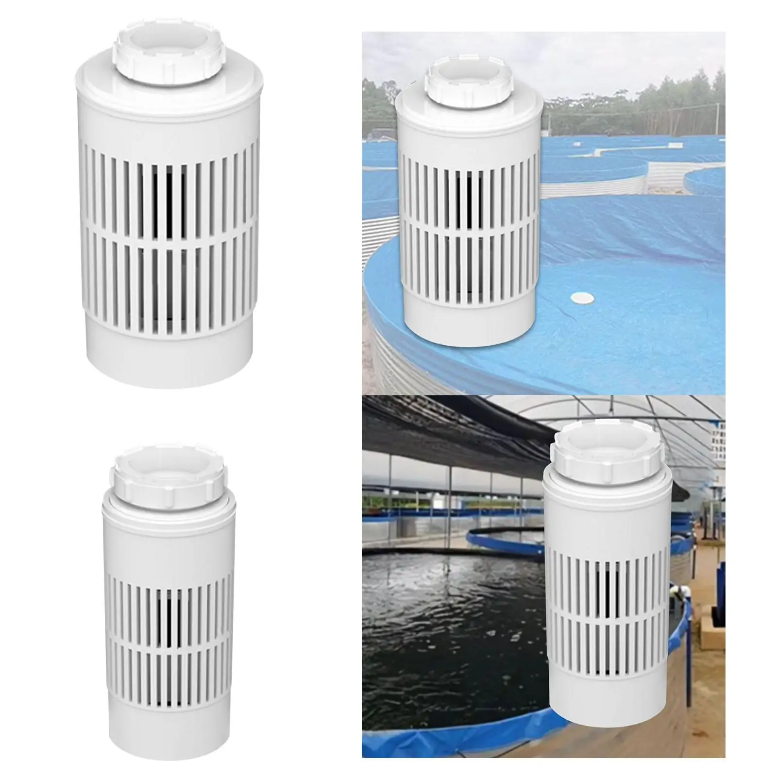 

Inground Worm Composter Vermicomposting Bin with Holes for Lawn Farm Yard