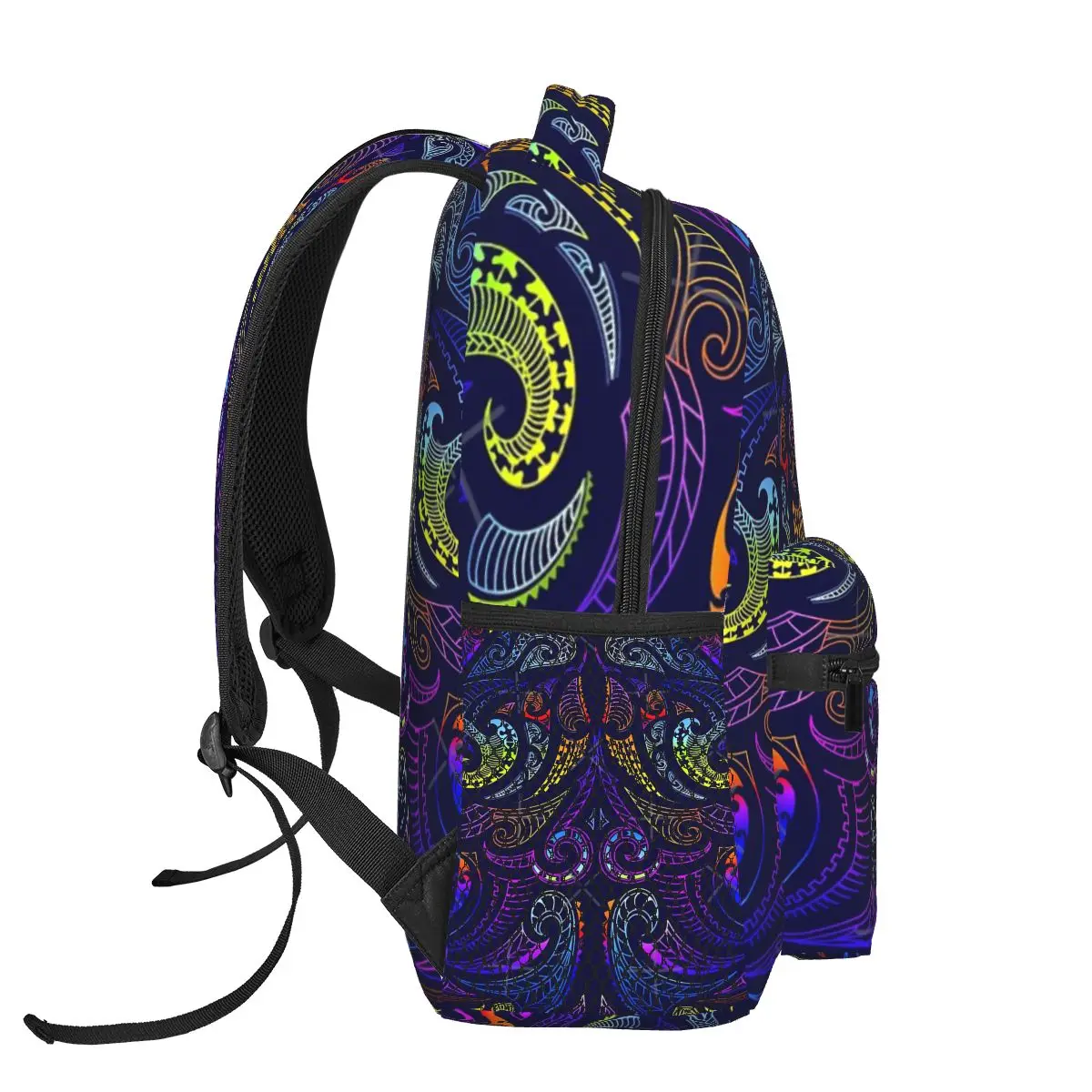 Minimal Maori On Purple New Zeeland One Casual backpack