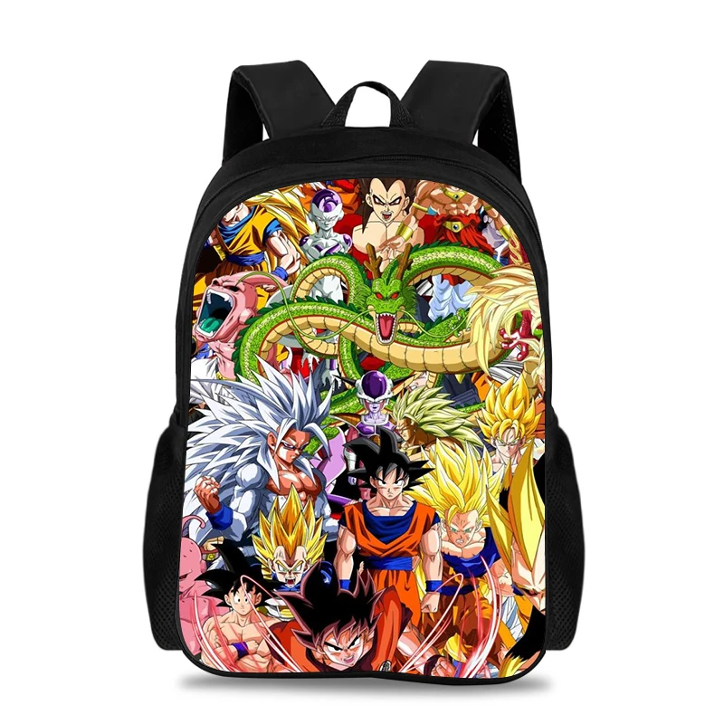Mochila Dragon Ball, mochila escolar a la moda para niños, mochila para niños Super Saiyan Goku, mochila de viaje, el mejor regalo