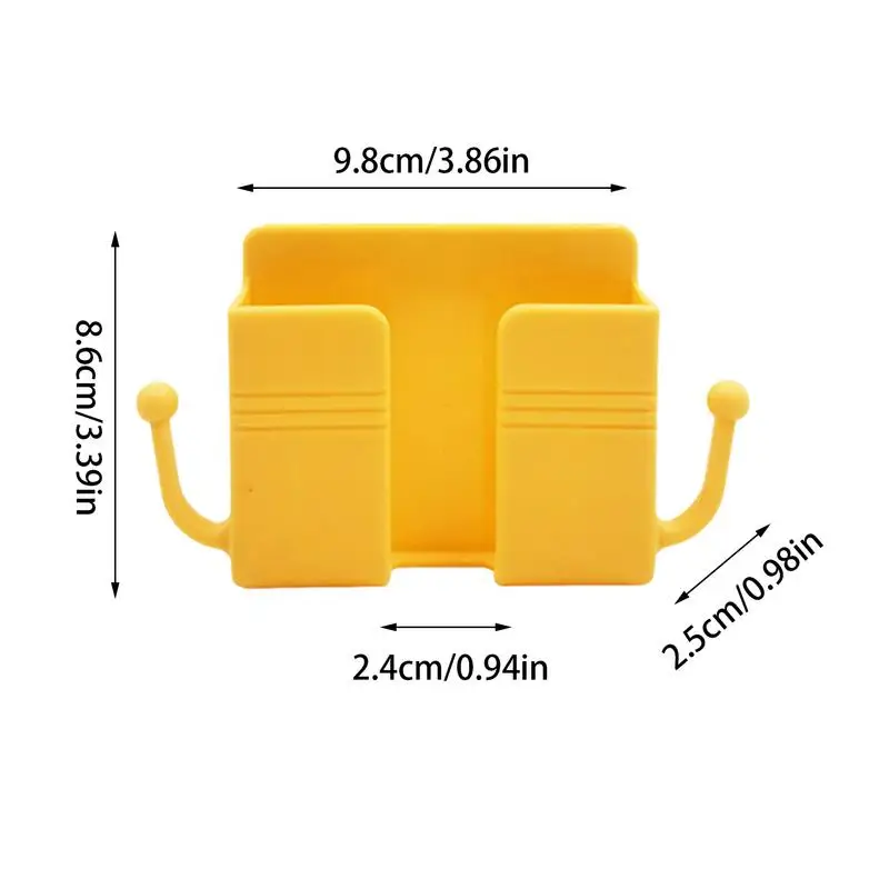 Penyangga ponsel perekat pasang dinding, ponsel kokoh & Aksesori sandaran telepon unik dan multifungsi untuk rumah dan kantor