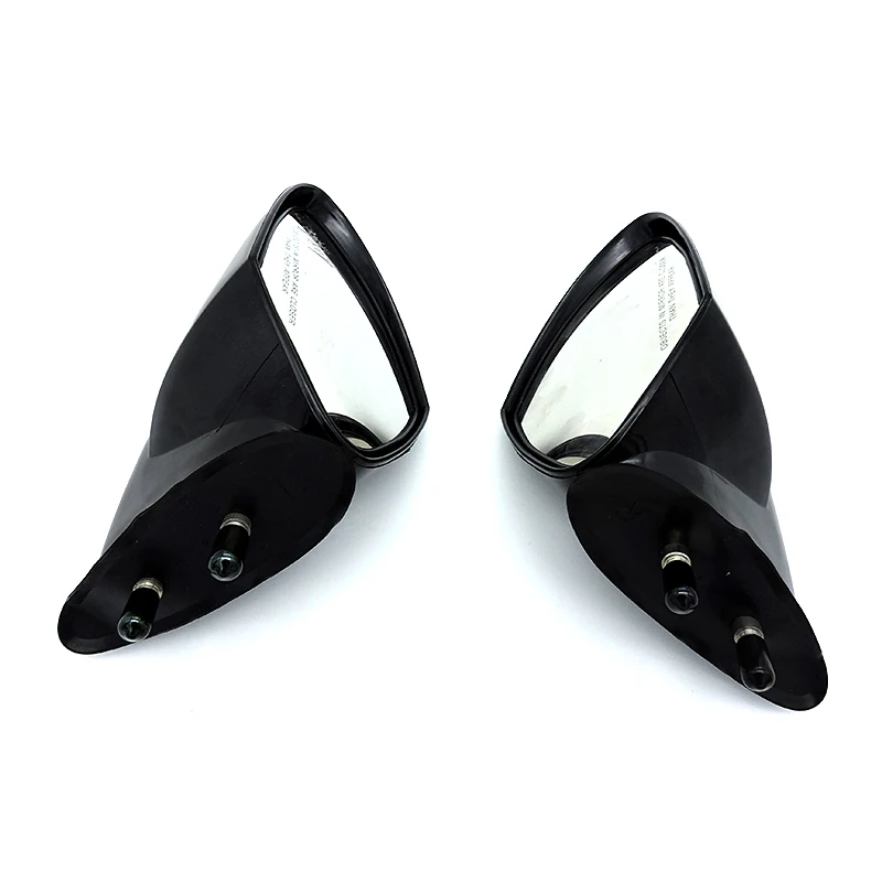 

For Yamaha VX 110 WaveRunner Motorboat LH & RH Mirror Black 2005-2009 VX110 Deluxe/Cruiser ABS Motorboat Rear View Side Mirrors