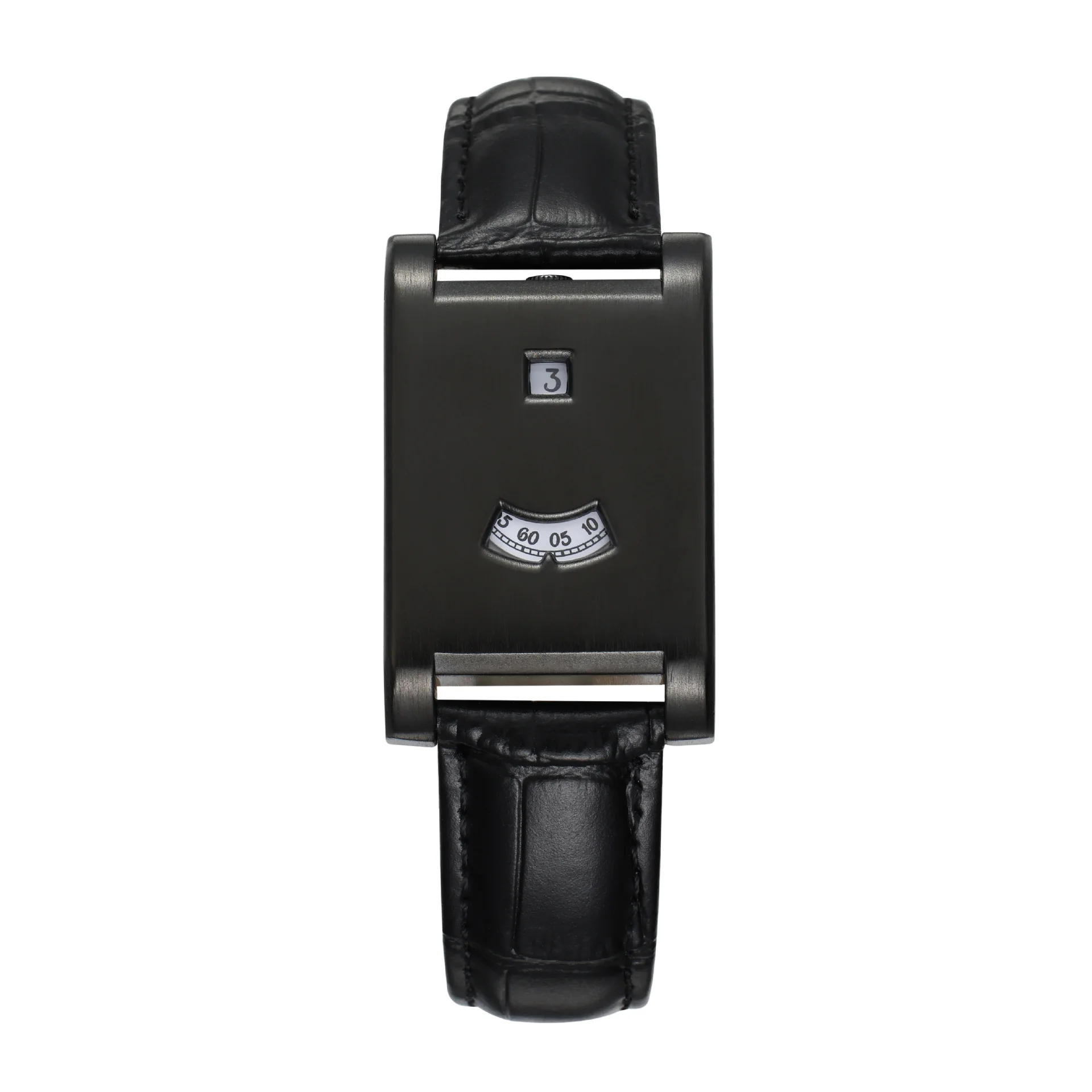 Minimal Square Wooden Watch New Couple Fashion Smooth Square Shell Soft Leather Pin Buckle Waterproof Wristwatch view 6