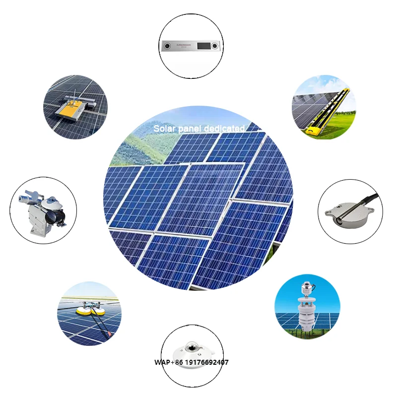 CE RoSh Automatic Solar Monitoring and Cleaning System Solar Farm PV Power Plant Weather Station Sensor Kit OEM ODM Supplier