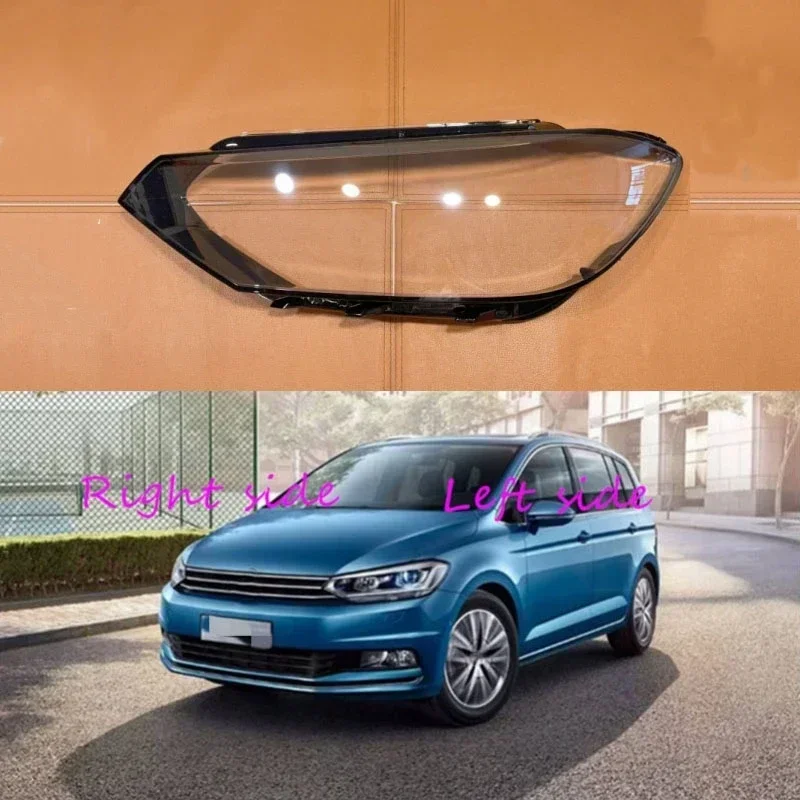 For Volkswagen VW Touran 2016 2017 2018 2019 Car Headlamp Lens Replacement Headlight Shell Cover Headlight Glass