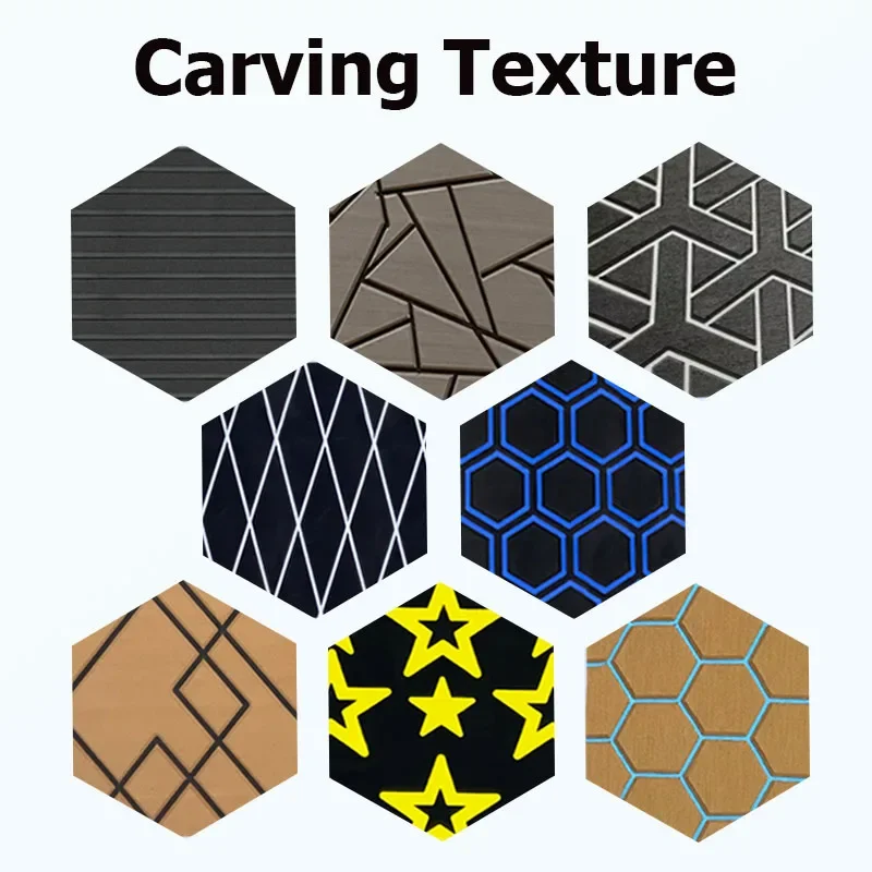 Jet Ski Traction Mat, EVA Foam Marine Deck Pad, Self-Adhesive Anti-Slip Flooring, for Sea-Doo RXT iS aS PWC Watercraft Deck