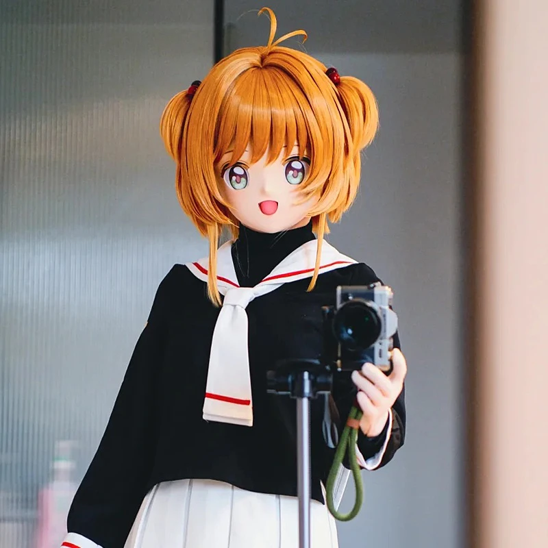 

(MEO0132) Настроить ручной работы на всю голову, запираемый кроссдресс, мужской и женский, японский мультфильм, аниме, игровой персонаж, маска кигуруми