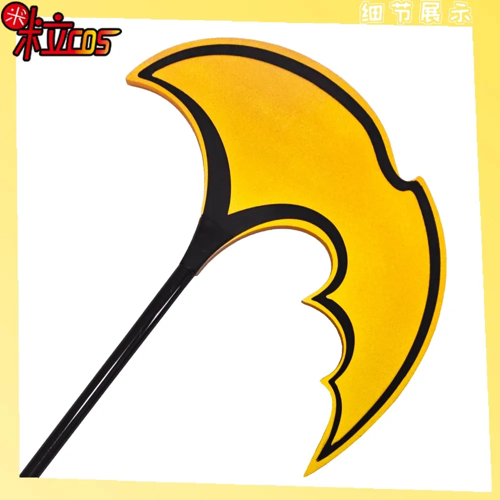 Panty and Stocking Kneesocks Cosplay Scythe Prop for Dark Fantasy Carnival Dress Parade