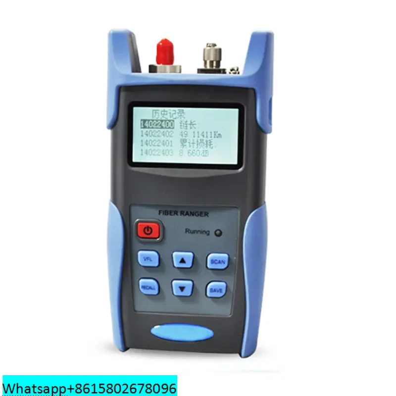 Fiber Optic Ranger with Visual Fault Locator Equal to Economic Type Simple OTDR