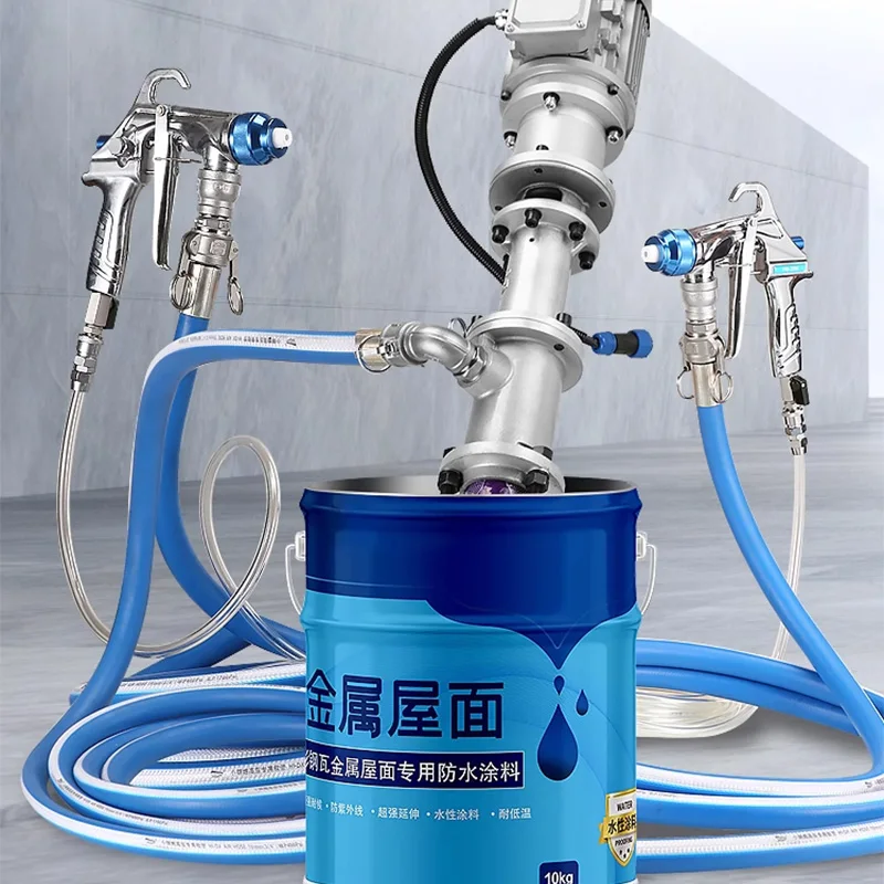 

Dual-head paint sprayer 3.0KW Brushless Motor Multifunctional Portable Real Stone Spraying Machine Putty Coating Device High Pre