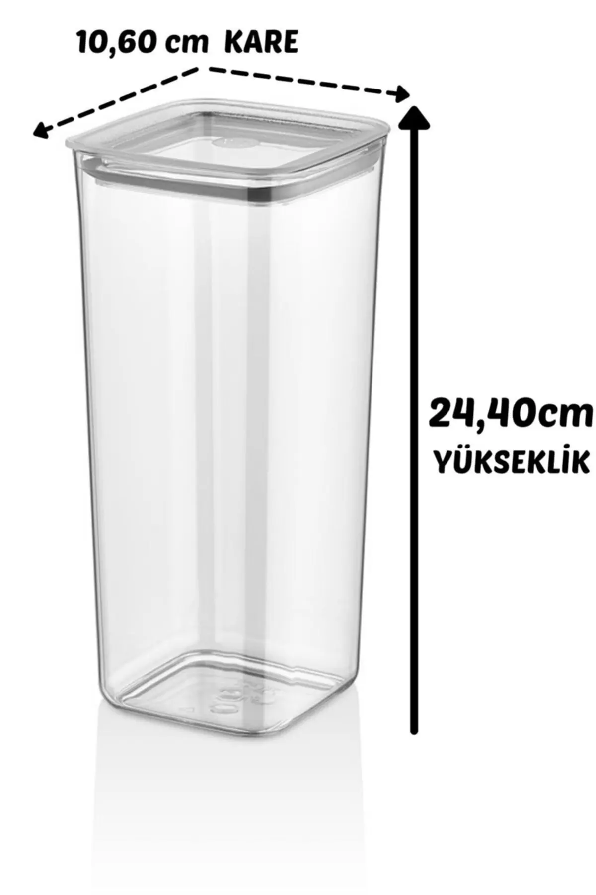 DOLBOVI Sude square storage container 2000 Ml X 24 pcs Set