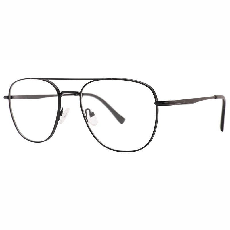 Kirka Male Half-Rim Rectangle Matt Colors Stainless  Metal Frames Prescription Glasses Ultralight Optical Glasses MM1053