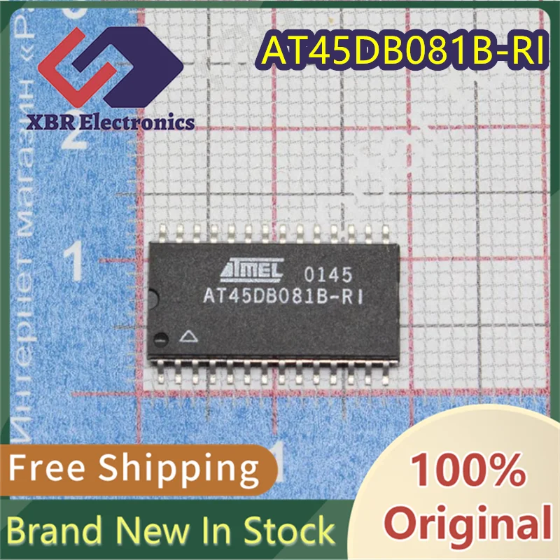 (5/50 pieces) AT45DB081B-RI AT45DB081B AT45DB081 SOP28 Flash Memory Chip IC Brand New Genuine Original