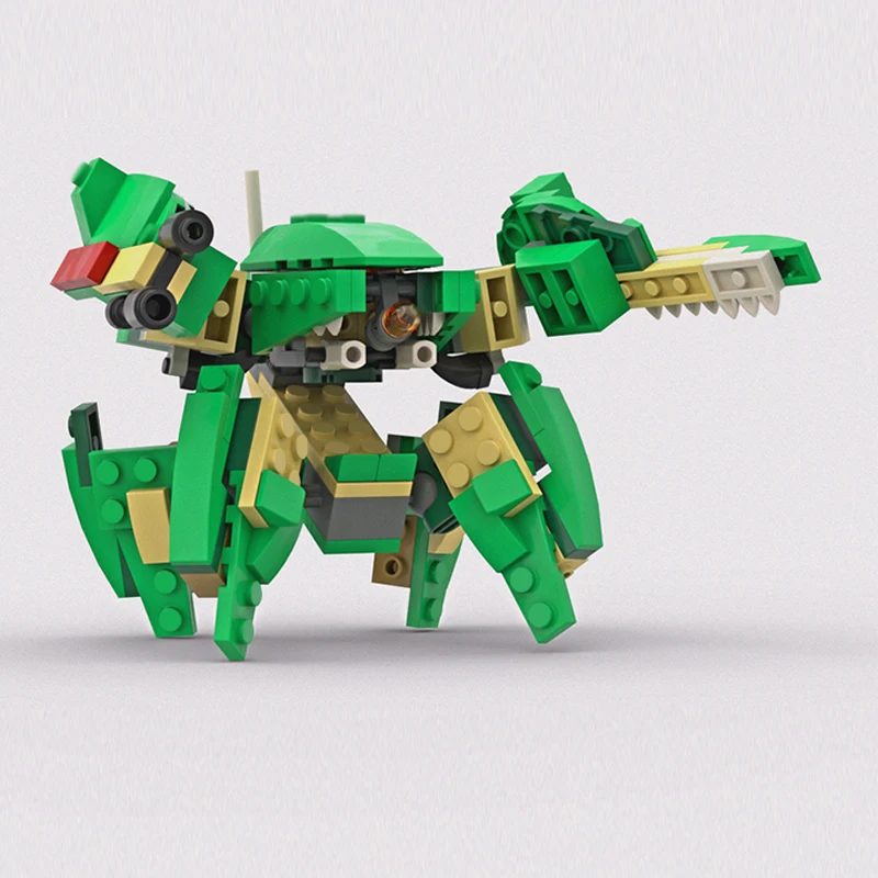 Bionic Combat Mecha Modell MOC Gebäude Ziegel Krieg Ausrüstung Modulare Technologie Geschenke Urlaub Montieren Kinder Spielzeug Anzug