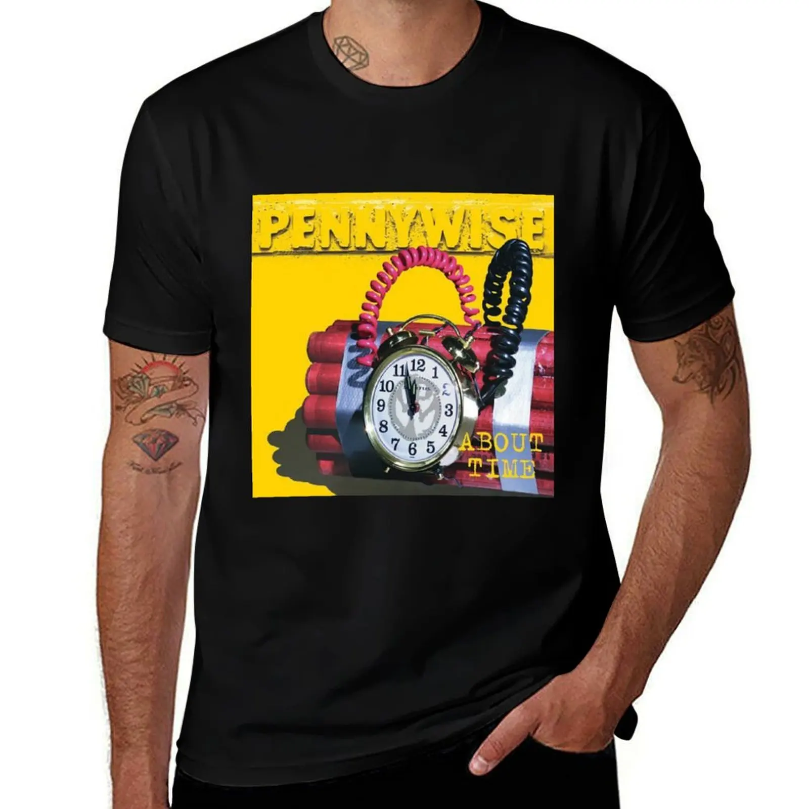 About Time T-Shirt Soft Basic Cotton Short Sleeve Tee