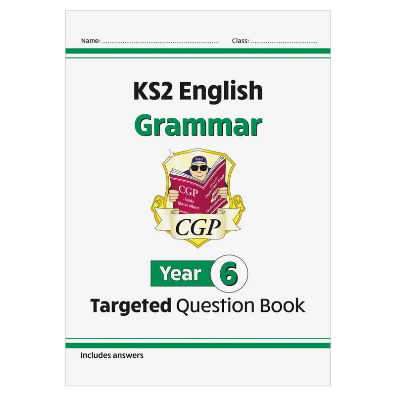 New KS2 English Year 6 Grammar Targeted Question Book With Answers CGP Books Coordination Group Publications 9781782941224 Book