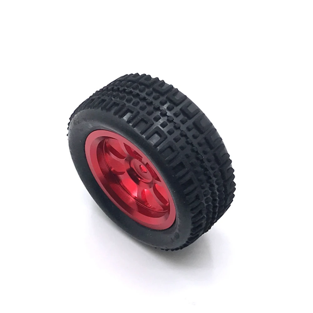 

76Mm Metal Wheel Tire Tyre With Wheel Hex Nut Adaptor For Wltoys A959 A979 144001 124019 RC Car Upgrade Parts