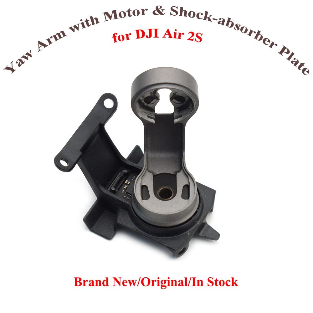 

X-T Original Air 2S Gimbal Yaw Axis Arm with Yaw Motor and Shock-absorber Bracket Replacement For DJI AIR 2S Drone Repair Parts