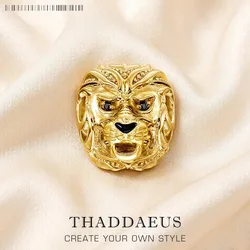 Beads Lion Fashion Rebel Street New 925 Sterling Silver Karma Charms European Jewelry Accessories