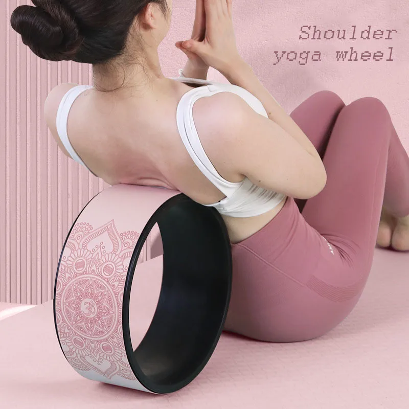 

Home Yoga Kit Wheel Yoga Wheel Comfortable Durable Balance Accessory Increase Flexibility Ideal Foam Roller Back Pain Relief