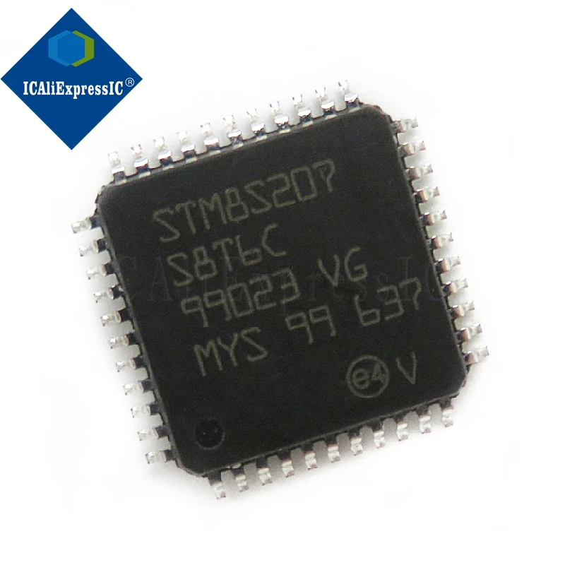 

5 шт./лот STM8S207S8T6C STM8S207S8T6 STM8S207SBT6C STM8S207SBT6 LQFP-44 в наличии