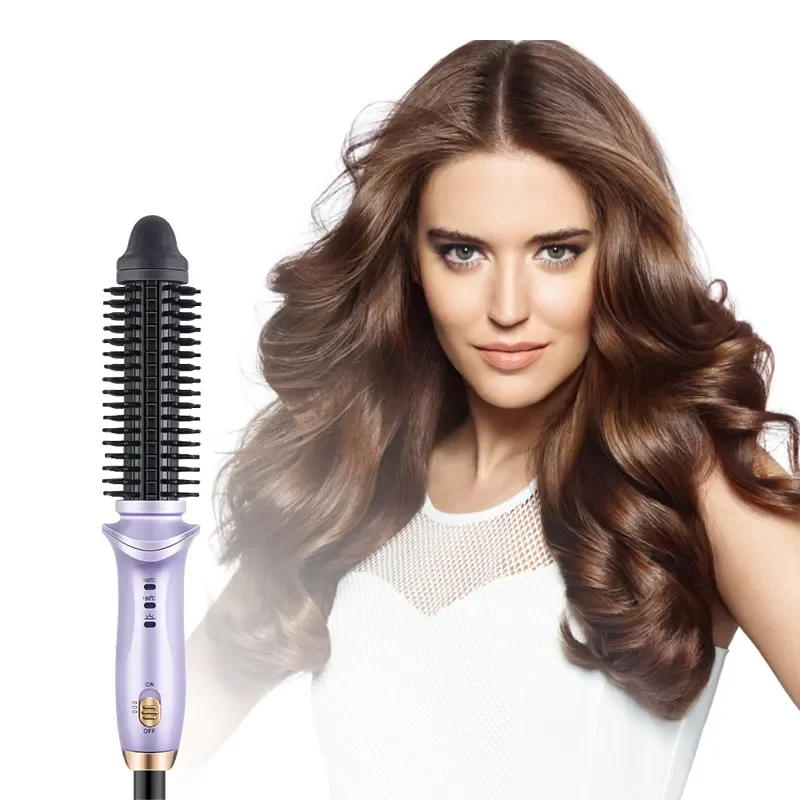 

Professional Salon Hot Air Rolling Curling Brush Fast Heating Hair Curler Comb Ceramic Hair Rollers Set Curler Hair Straightener