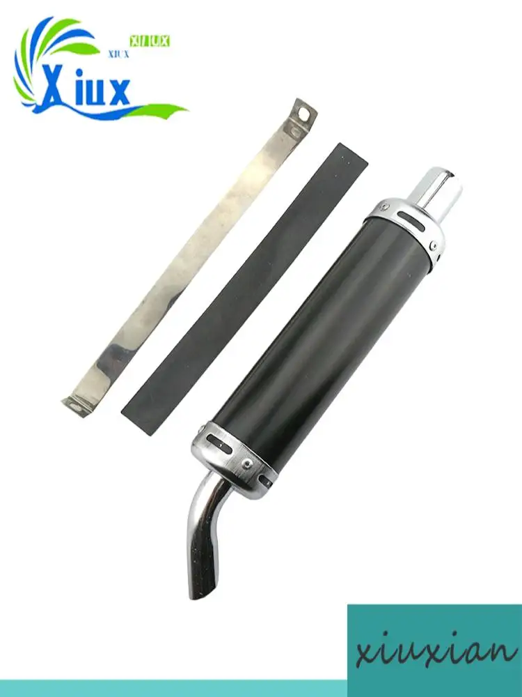 

Universal metal 28MM Racing Motocross Black Exhaust Silencer 2 Stroke Motorcycle Exhaust Pipe Muffler