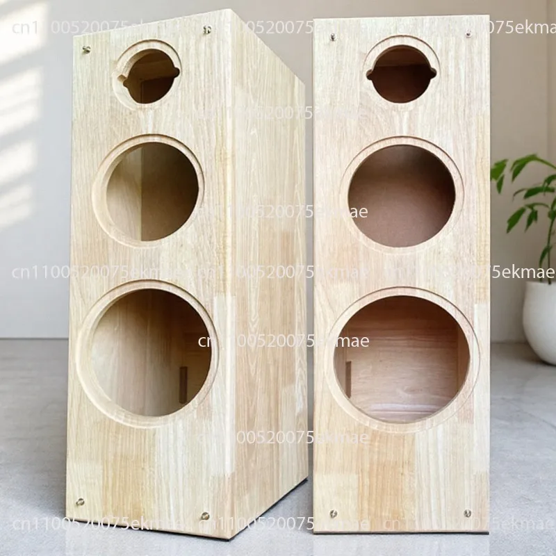 1 шт. DIY 8-дюймовый пустой корпус для 3-полосной пассивной полочной/напольной акустической системы, основной аудио-дивайс для дома
