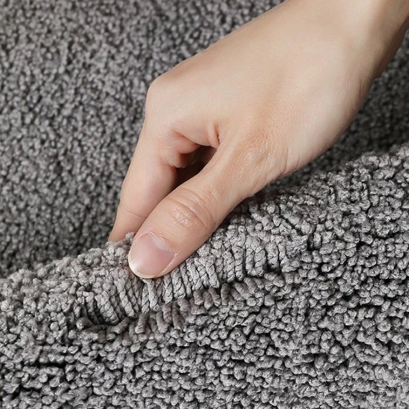 Absorbent Anti-Bacterial Bath Mat, Thick Plush Jacquard Woven Rug, Non-Slip Firm Pile Durable, Colorfast Bathroom Carpet