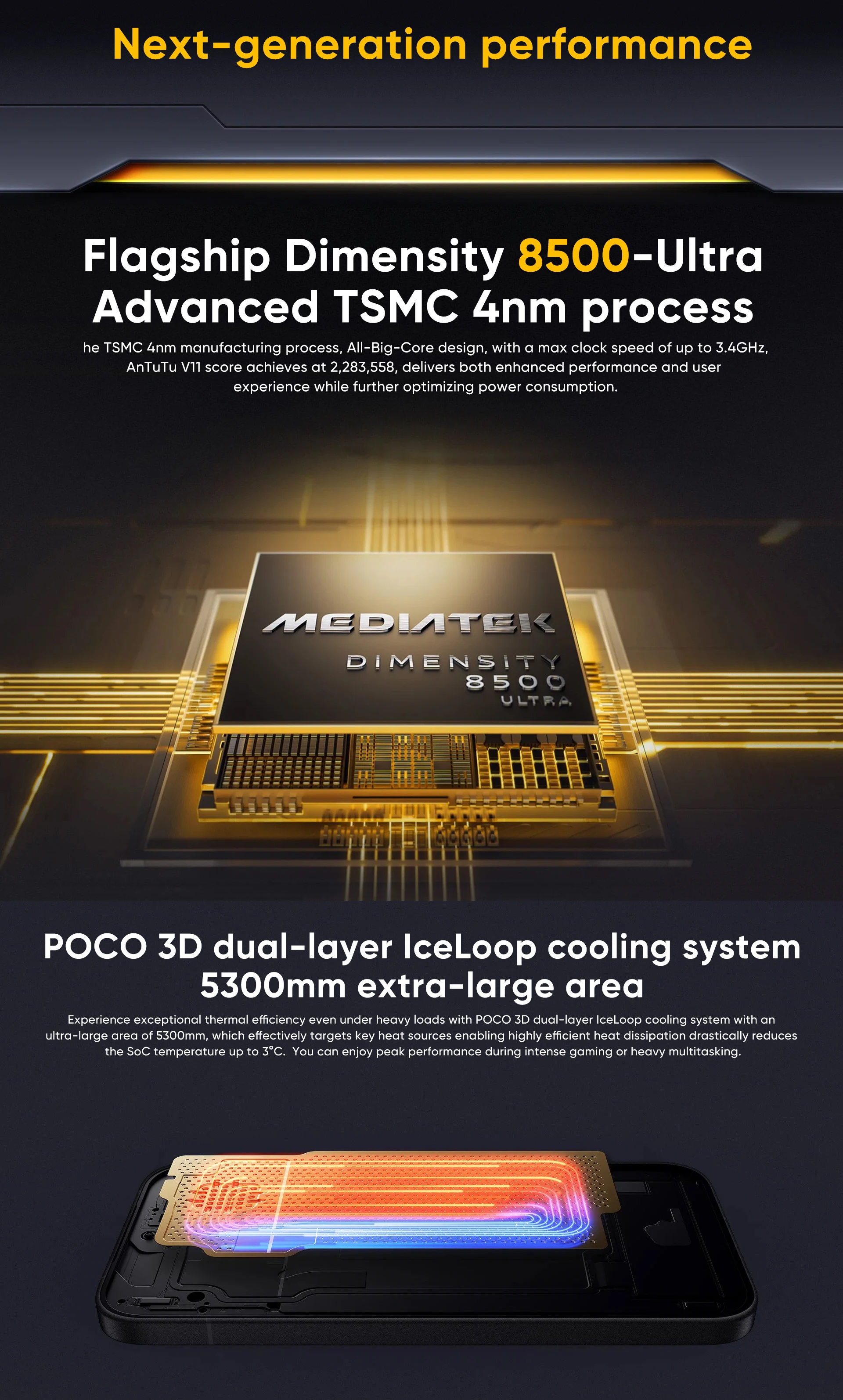Newest Arrivals POCO X8 Pro Global Version 5G Smartphone Dimensity 8500-Ultra 6.59" AMOLED Display 50MP 6500mAh 100W HyperCharge