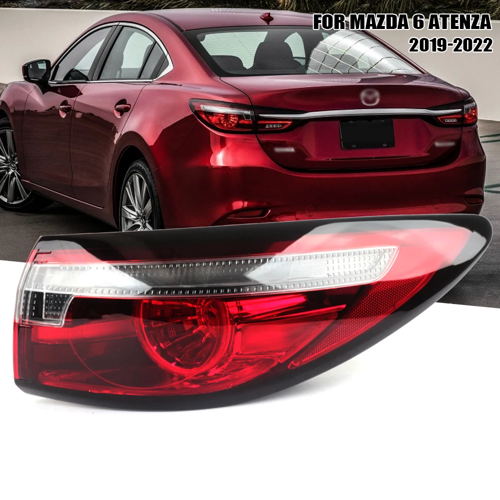 Left/Right Side Tail Lamp FOR Mazda 6 Atenza 2019 2020 2021 2022 Rear Tail Light Brake Lamp with