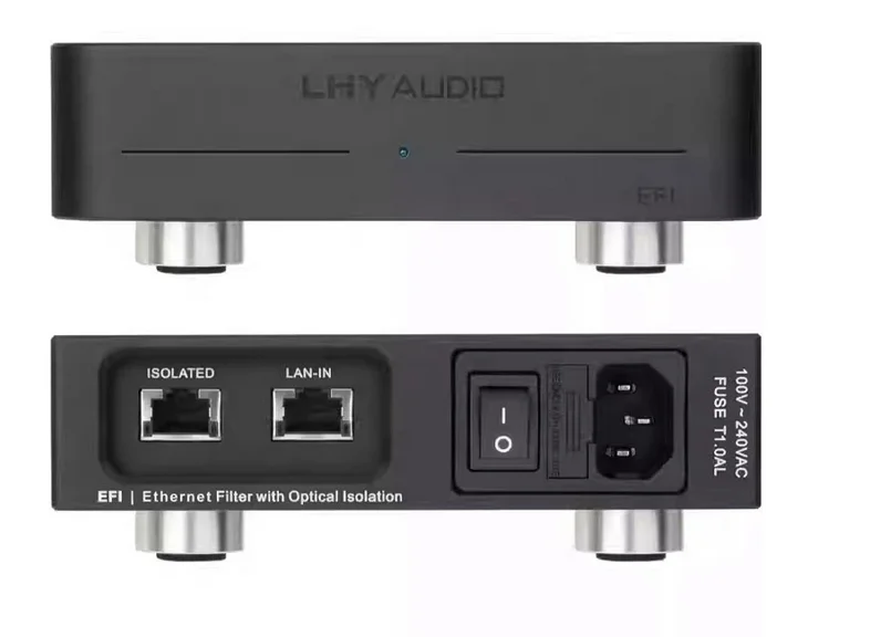 

NEW finished EFI HiFi Audio Photoelectric Isolator Ethernet Signal Noise Purifier Linear Power Supply Filter