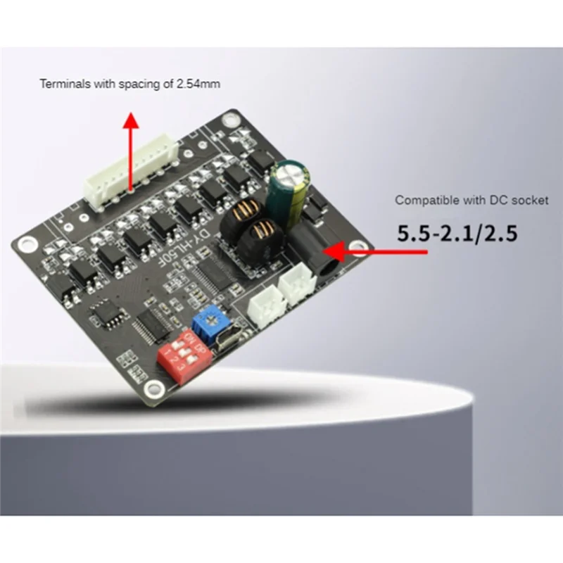

Suitable 24V High Power Voice Broadcast Prompt Module High And Low Level Trigger 1-To-1MP3 Multifunctional Playback Module