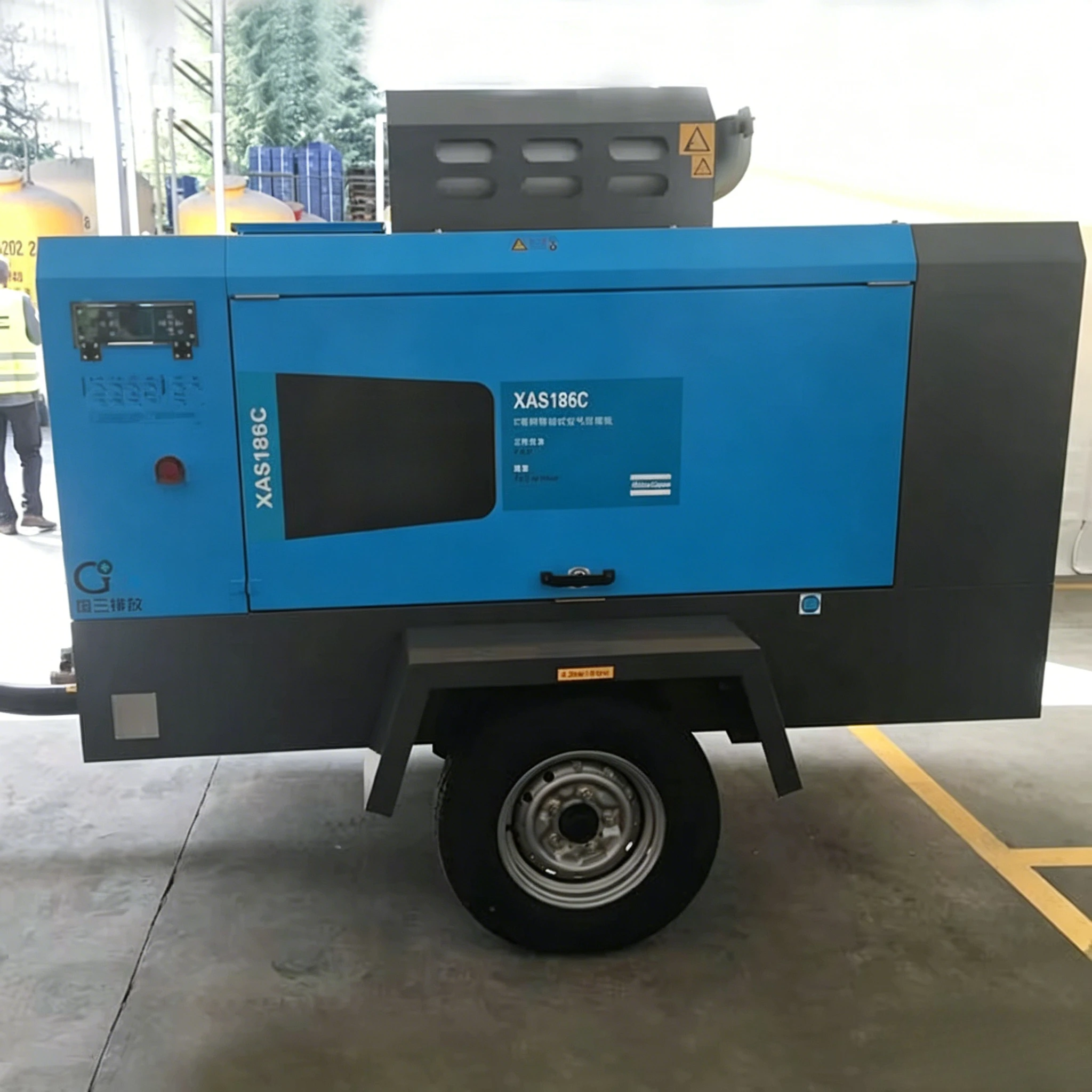 Customized Portable Diesel Air Compressor 11m³/min 7 Bar for Drilling and Mining Copressor Air Compressor 12v Compressor Air