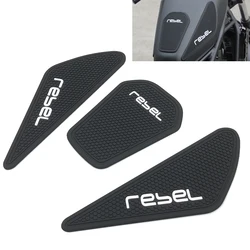 For Honda Rebel CMX 500 300 CMX500 CMX300 Rebel500 Motorcycle Anti Slip Sticker Tank Traction Pad Side Knee Grip Protector