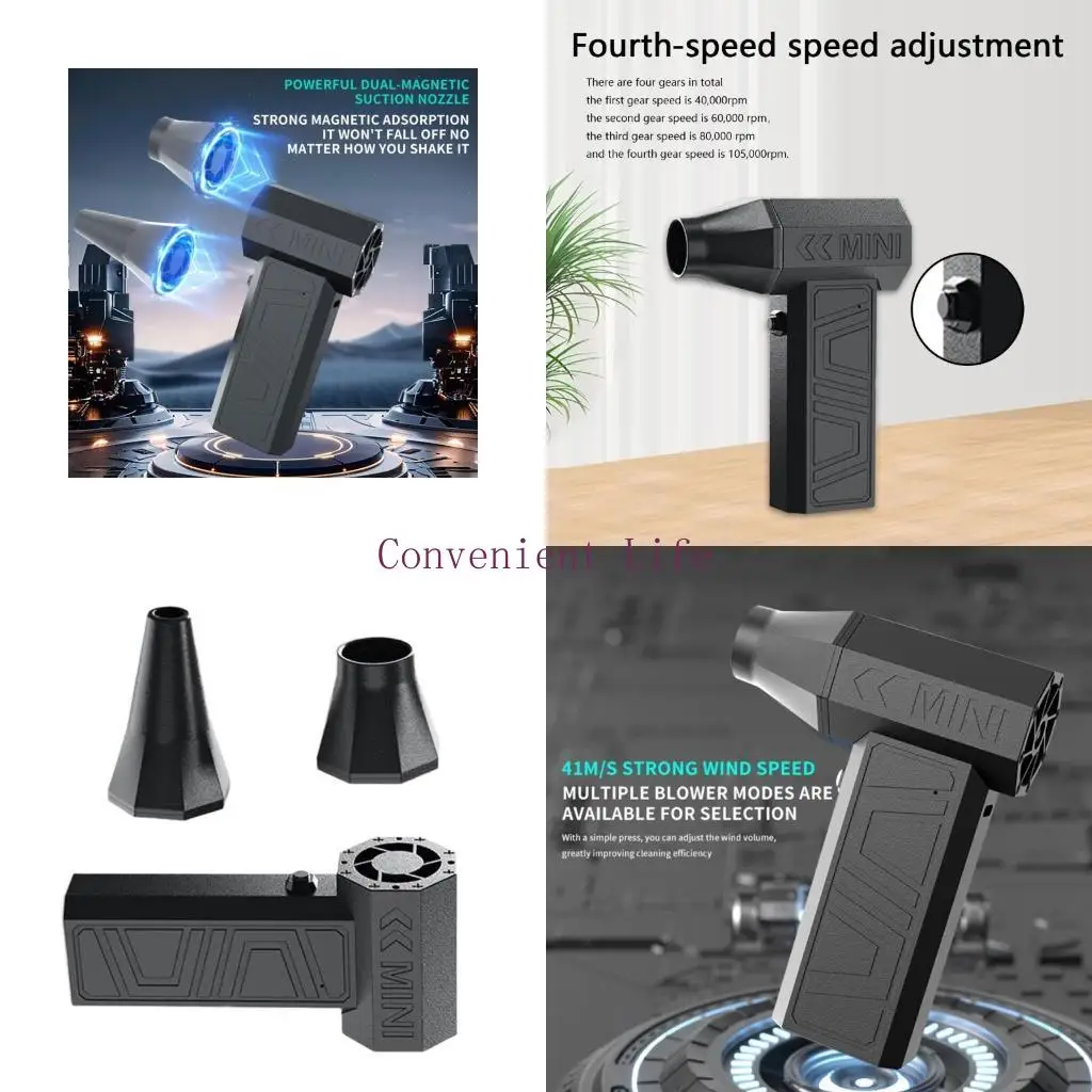 

L1EE Easy Carry Compressed Air Dusters 105000RPMPM DRIE DRY BONTORWOR HISPERPOUNT для эффективной очистки клавиатур и ноутбука