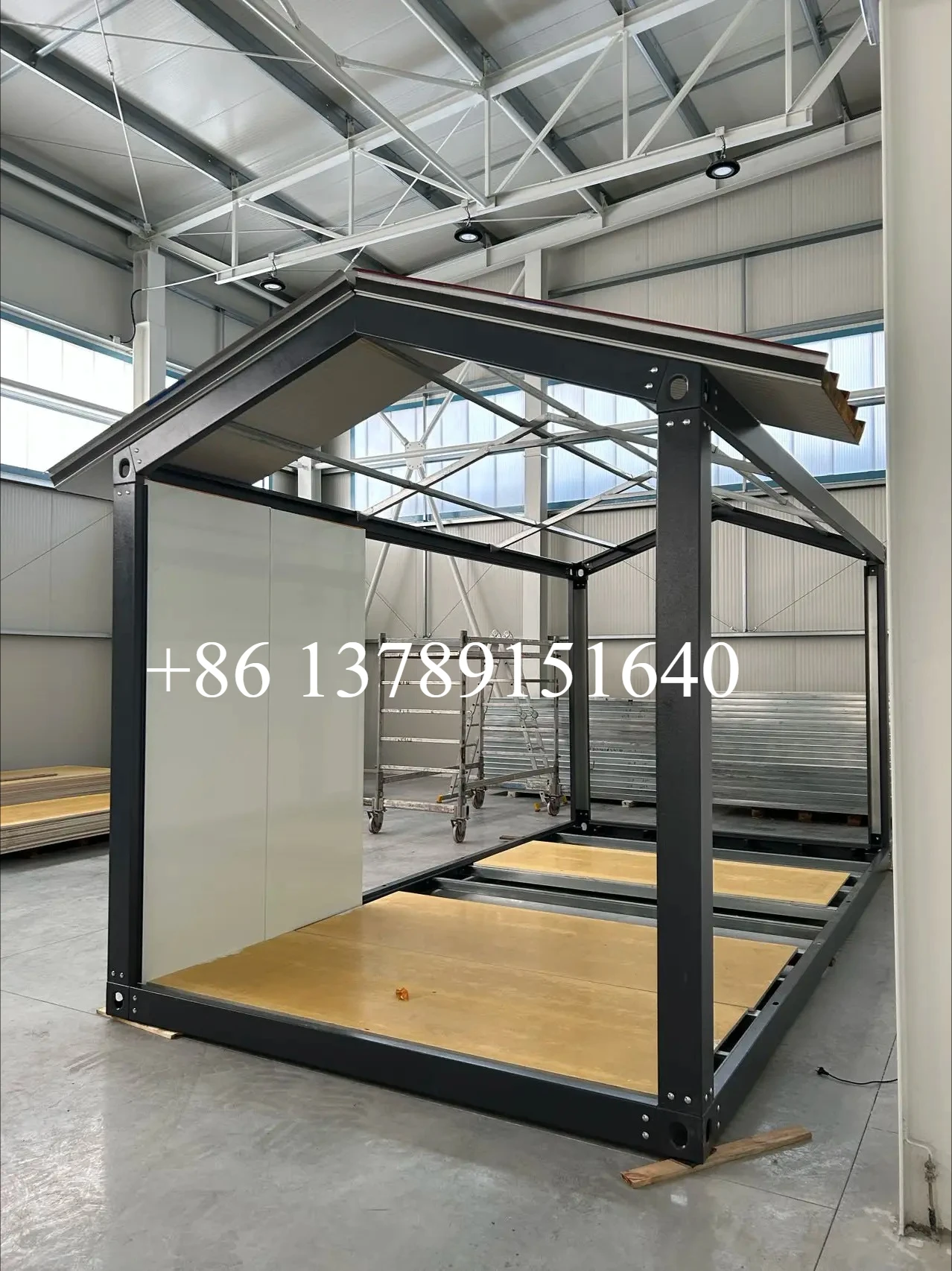 

A Shape Galvanized Steel Triangle Frame 40FT Prefabricated Frame Assembly Easy Handy 20FT Triangular Frame