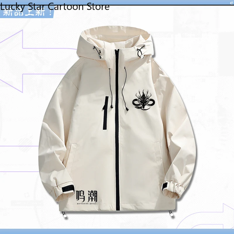 Wuthering Waves أنيمي سترة طويلة الأكمام للجنسين معطف هوديي سستة بارد مقنعين البلوز أعلى تأثيري حلي لعبة الهالوين